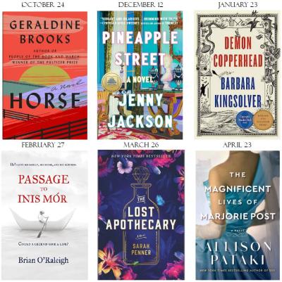 List of books to be read October to April